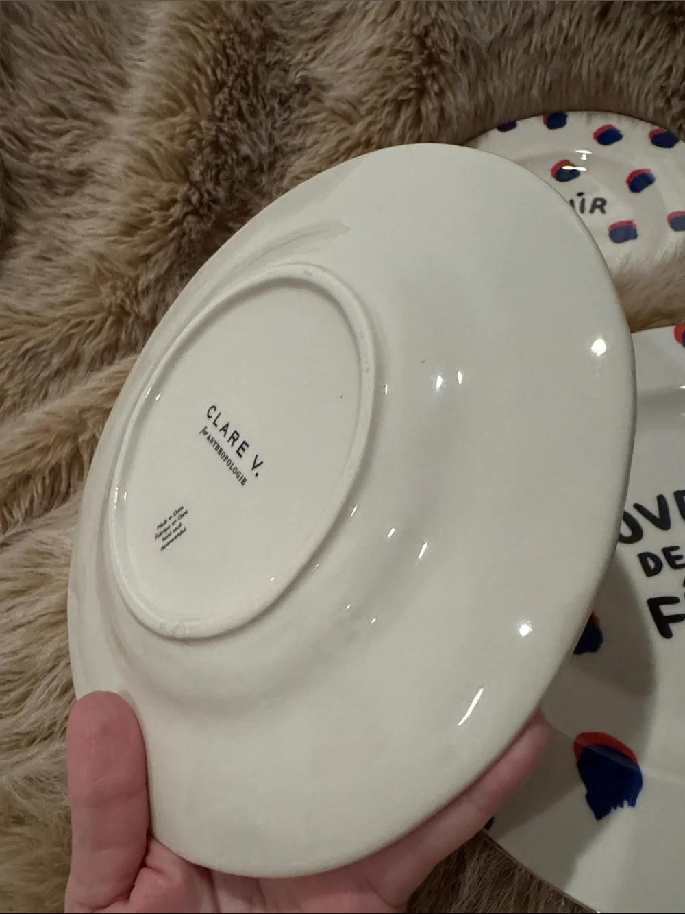 Anthropologie X Clare‎ V. Dessert Plate